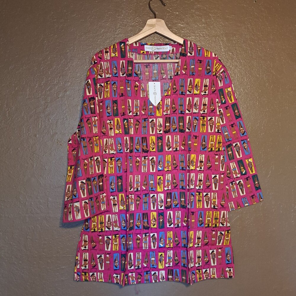 Tracy Negoshian Sunbathers Pattern Tunic